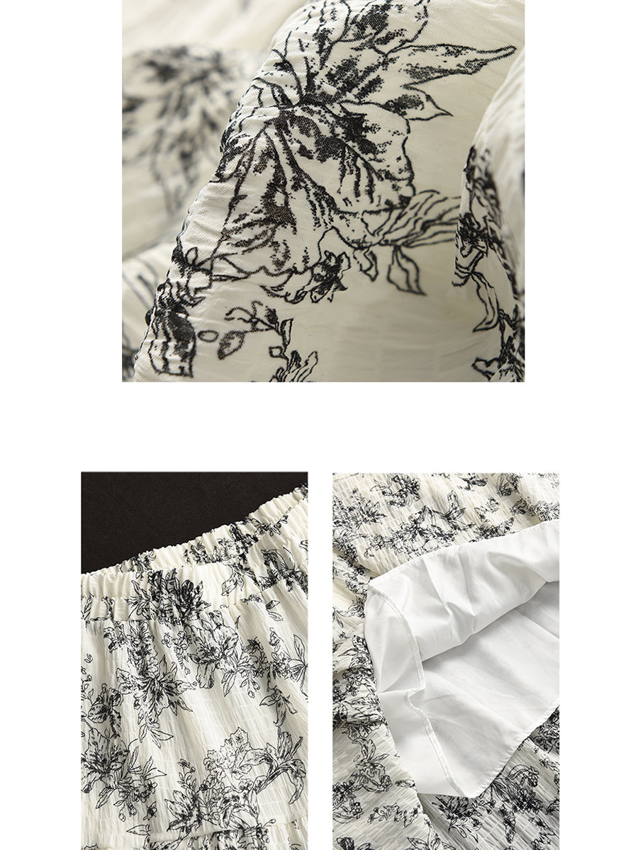 Summer Cotton Loose Skirt Cv1037