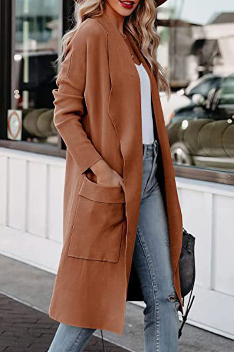 British Style Pocket Cardigans(7 Colors)