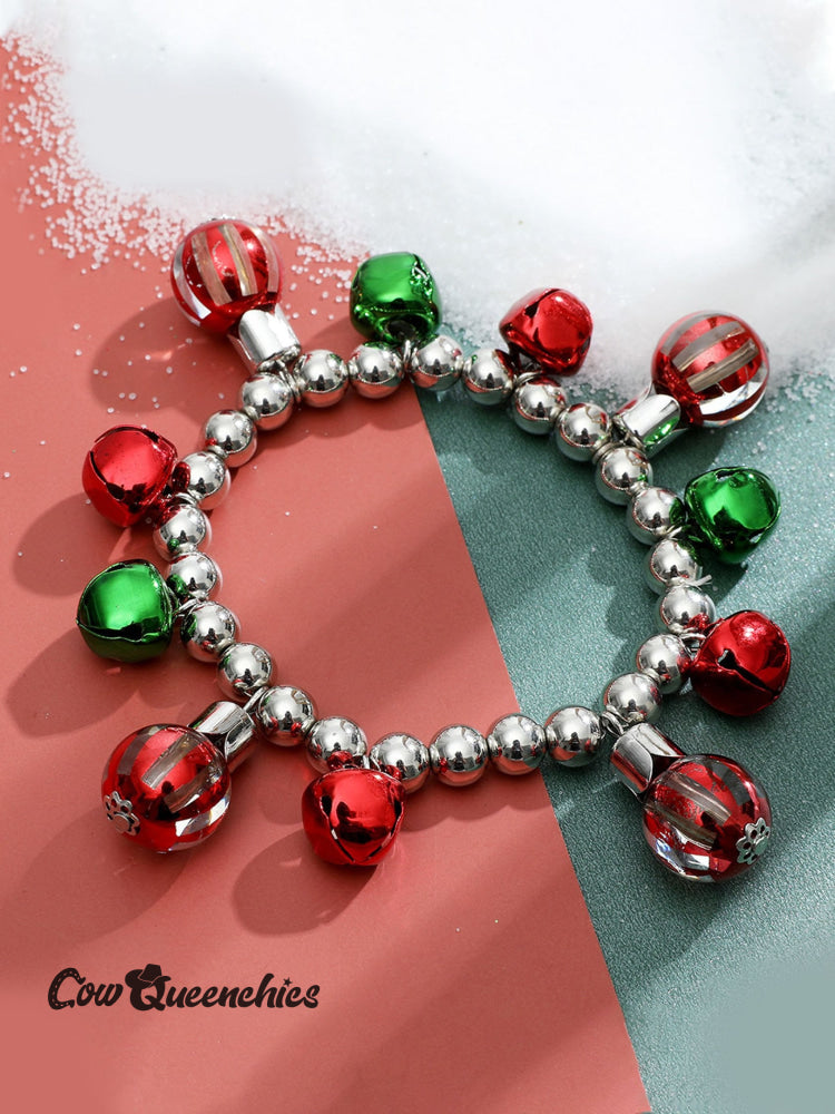 Christmas Colorful Bell Bracelet