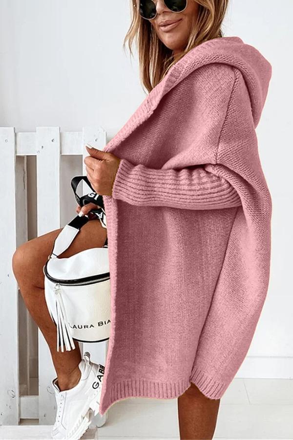 Fall for Nyc Hooded Cardigan