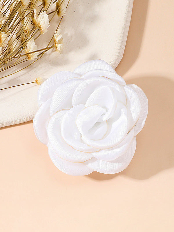 Color Three-dimensional Flower Brooch Accessories