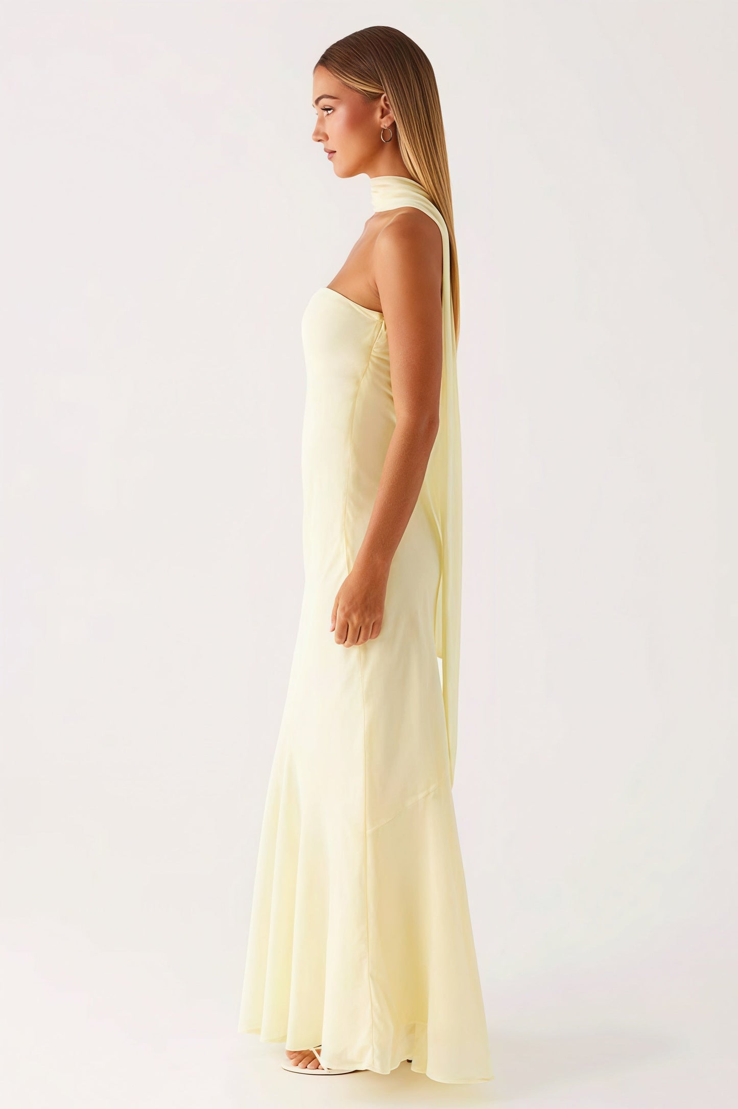 Tie Fishtail Vacation Maxi Dress