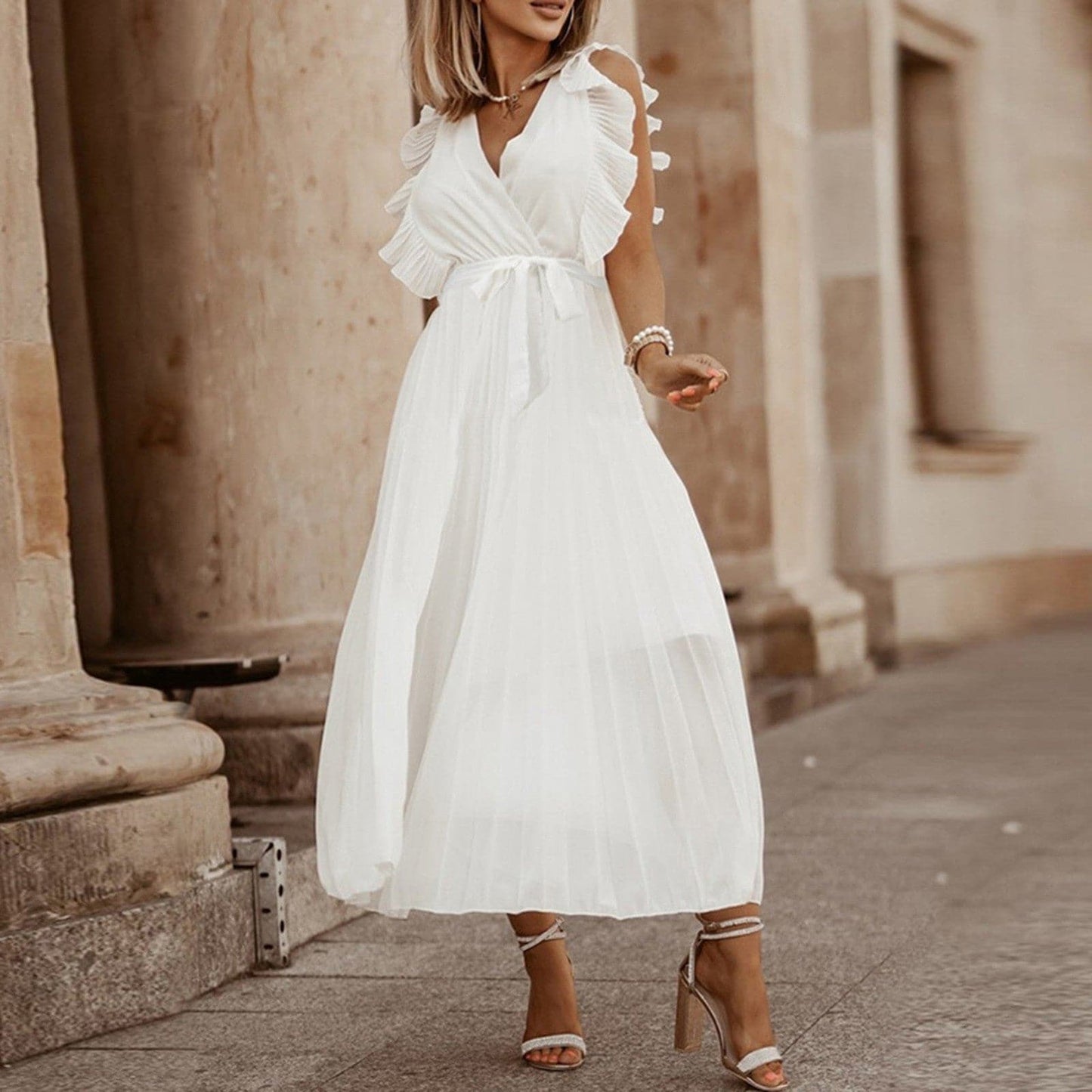 Cocktail Party Chiffon Long Dress