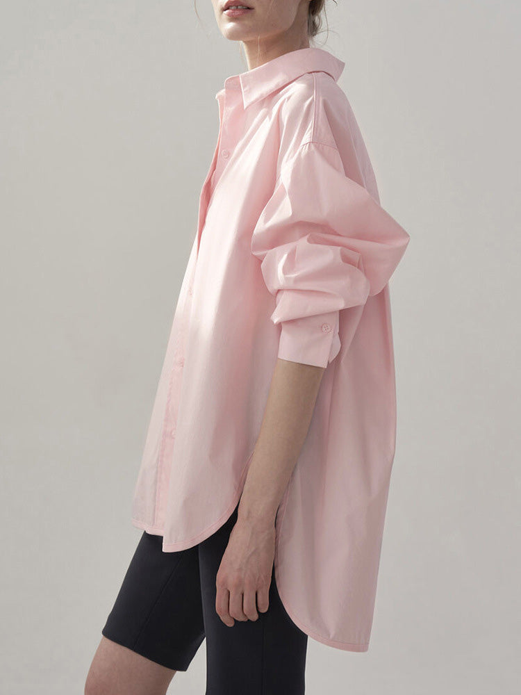 Cotton Oversize Loose Blouses