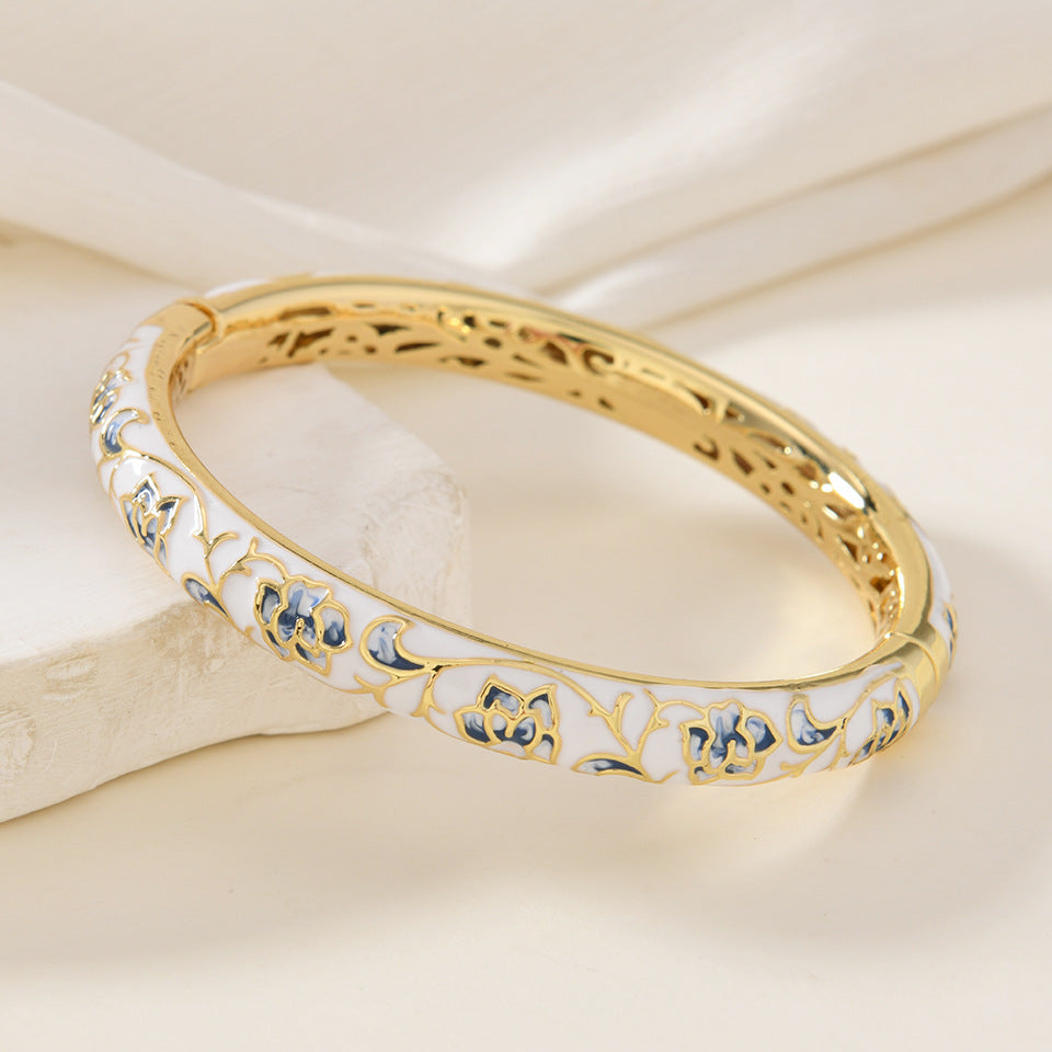 Eisley Cloisonne Enamel Bangle