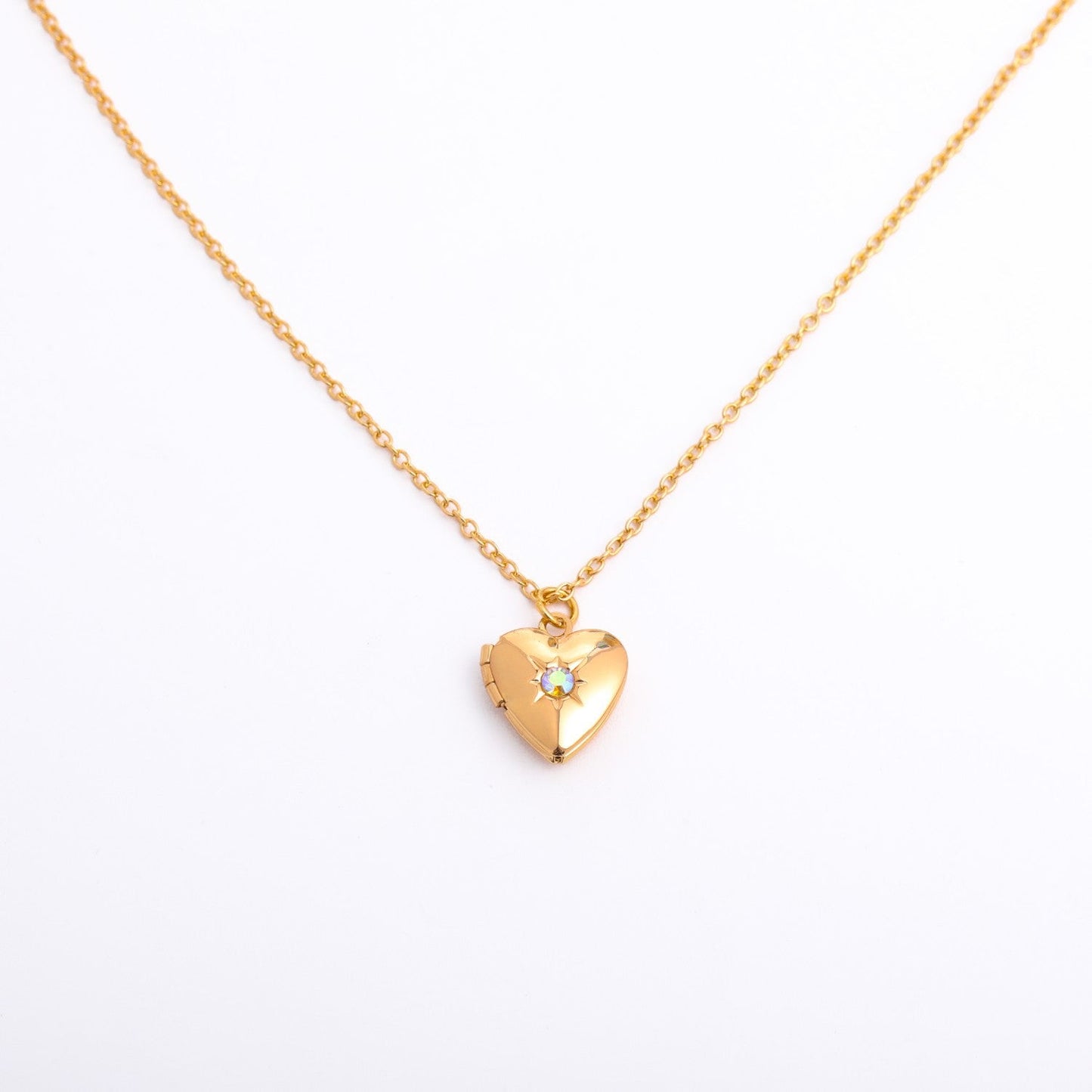Anayah Birthstone Heart Locket