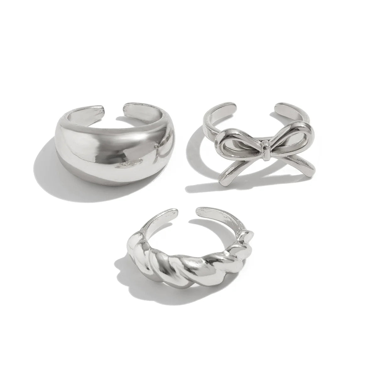Aislin Delicate Butterfly Ring Set
