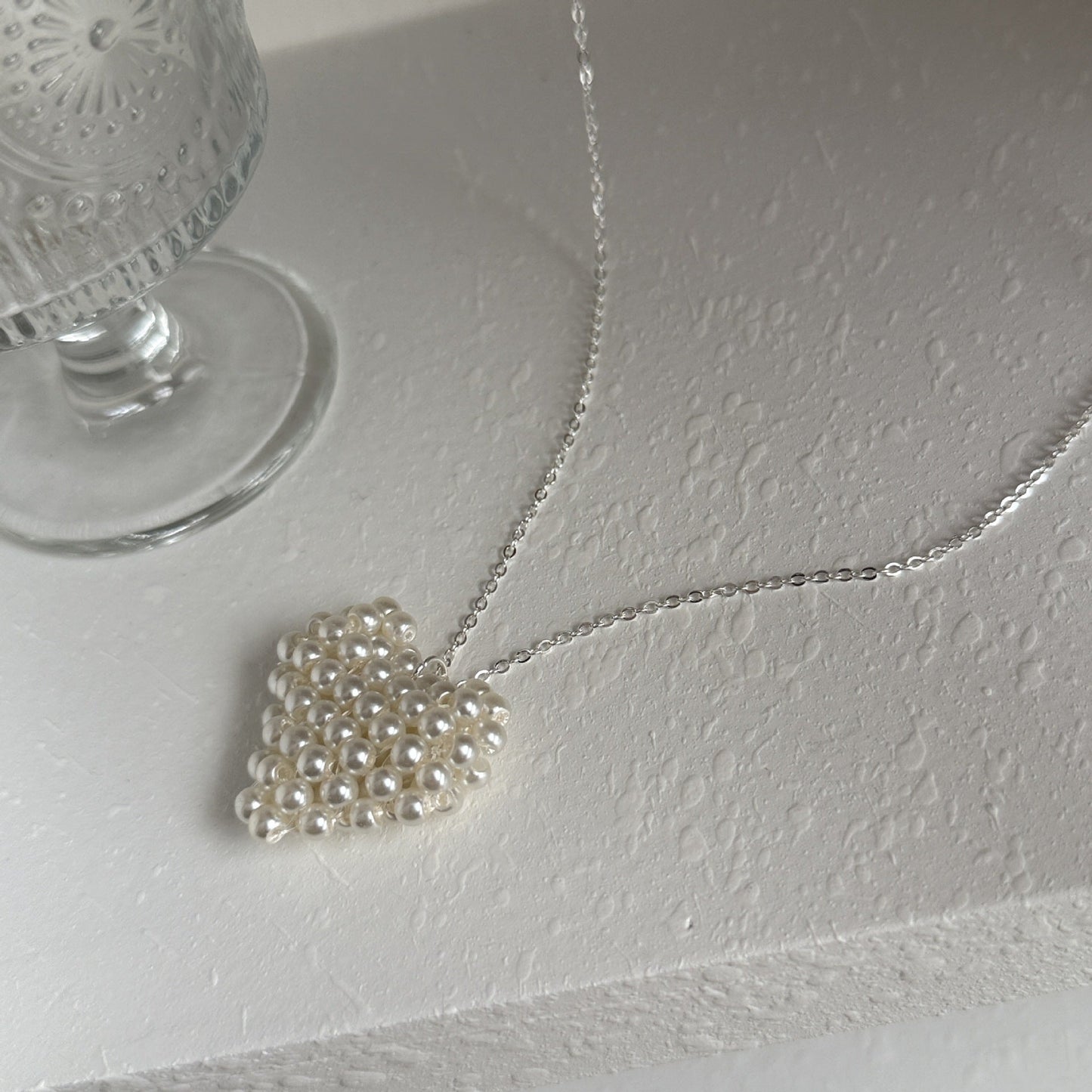 Aliza Clover Pearl Necklace