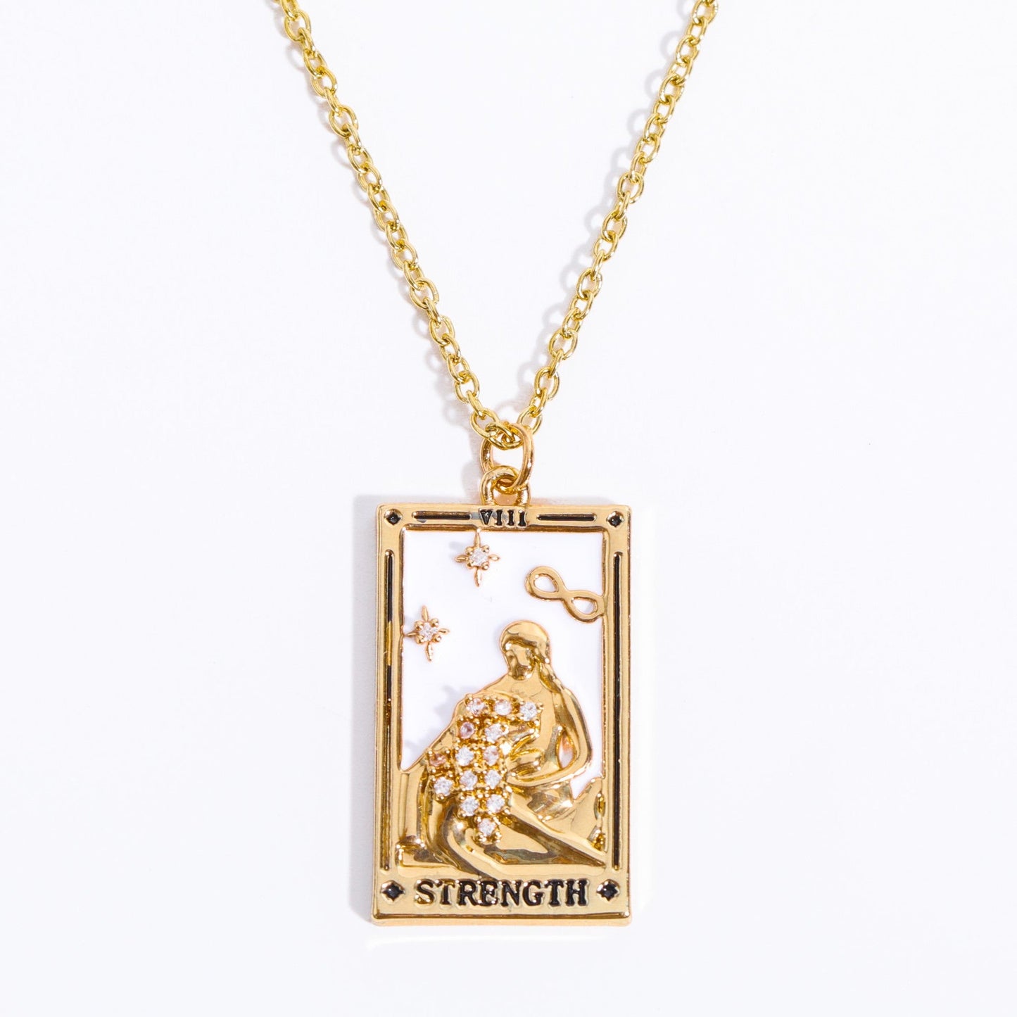 Erynn Gold-plated Tarot Necklace