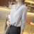 Spring Autumn Style Blouses Shirts Lady Office Wear Ol Long Sleeve V-neck Color Blusas Tops