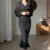 Autumn New Korean Bodycon Midi Dresses for Mesh Patchwork Long Sleeve Fishtail Office Lady Mermaid Party Dress