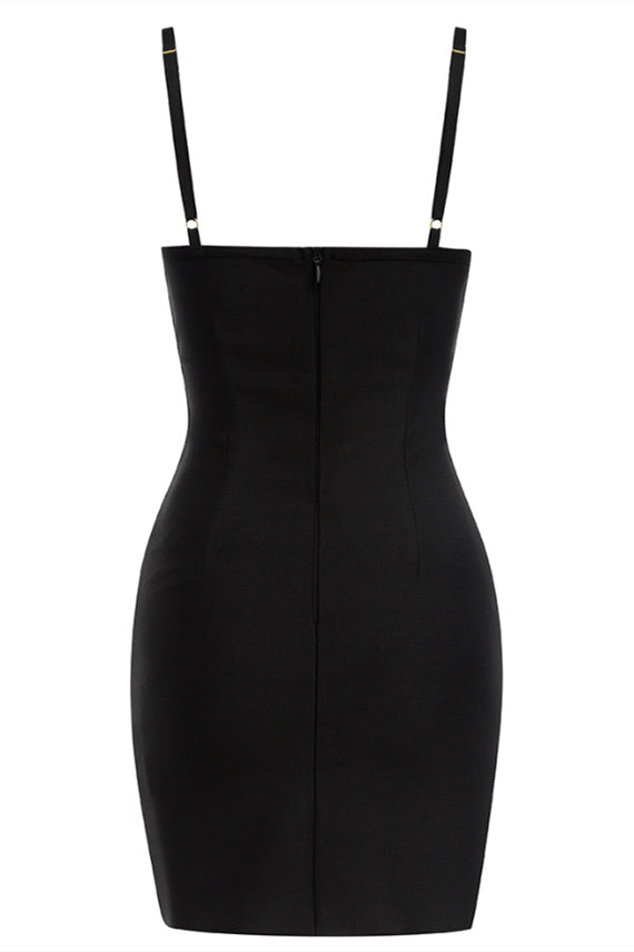 Belinda Crystal Embellished Mini Dress