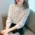 Embroidery Spring Autumn Blouses Shirts Lady Long Sleeve Stand Collar Color Blusas Tops Df4774