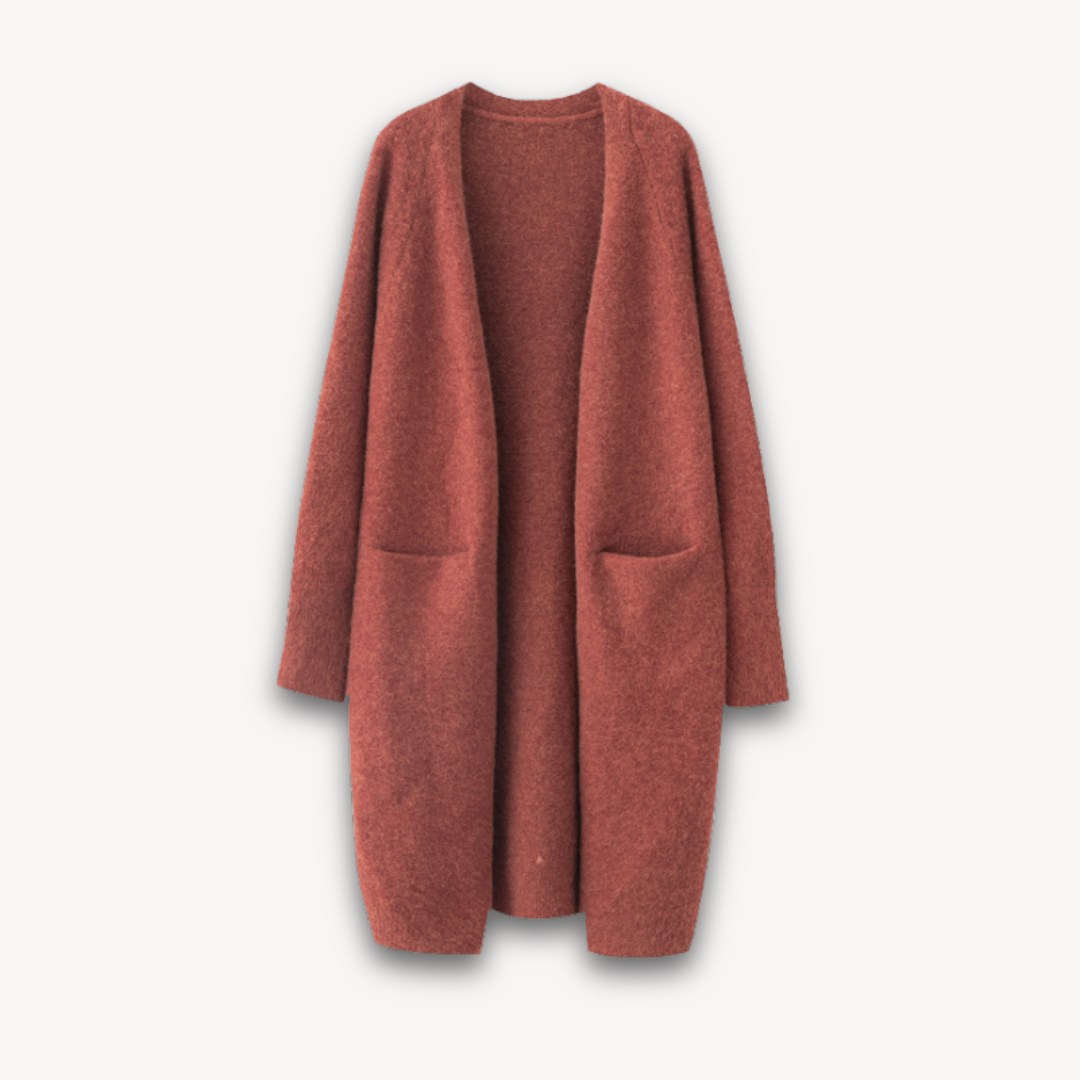 Ella | ’s Spring Longline Open Front Cardigan