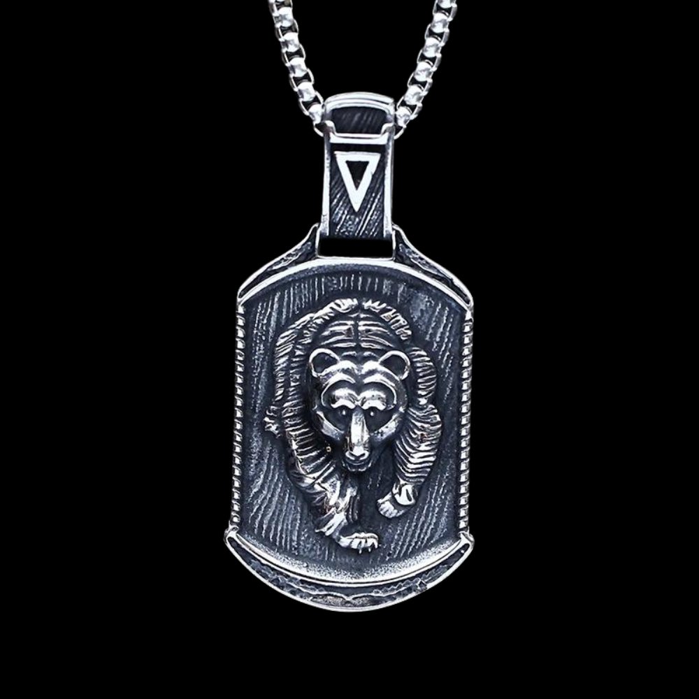 Bear Tag Pendant