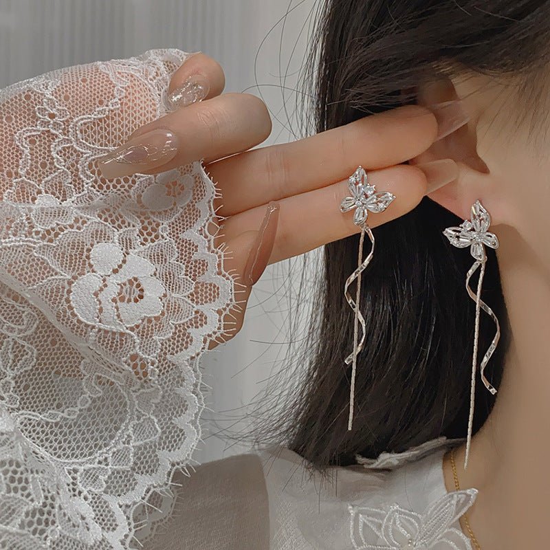 Tara Butterfly Drop Earrings