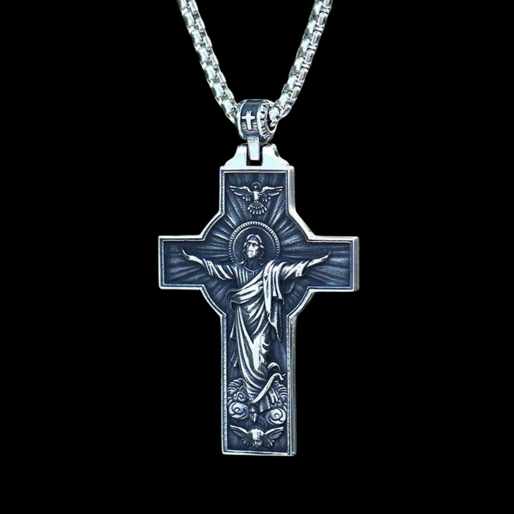 Crucifixion of Jesus Christ Cross Pendant