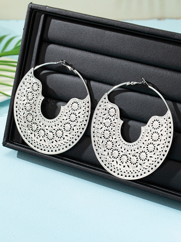 Geometric Drop Earrings