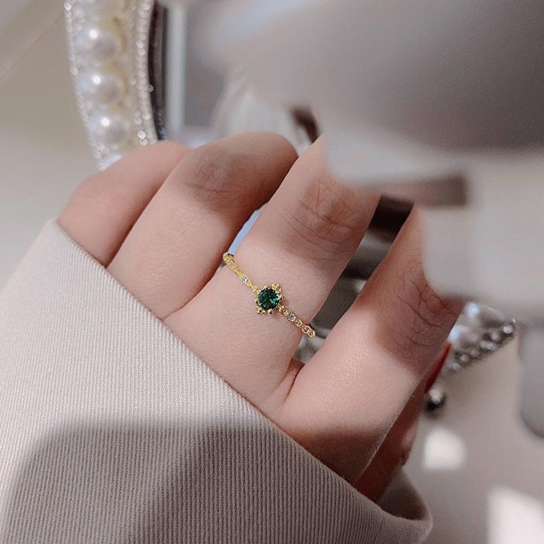 Diana Emerald Ring