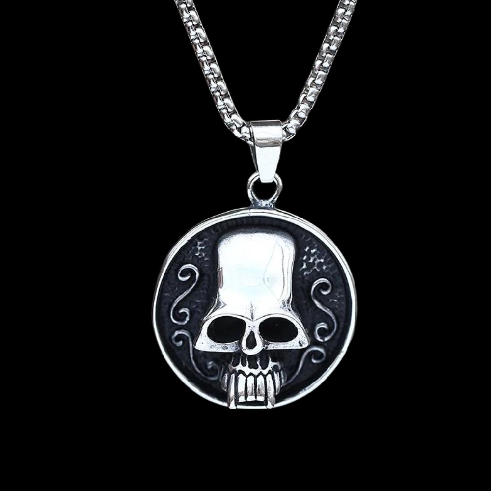 Fanged Skull Pendant