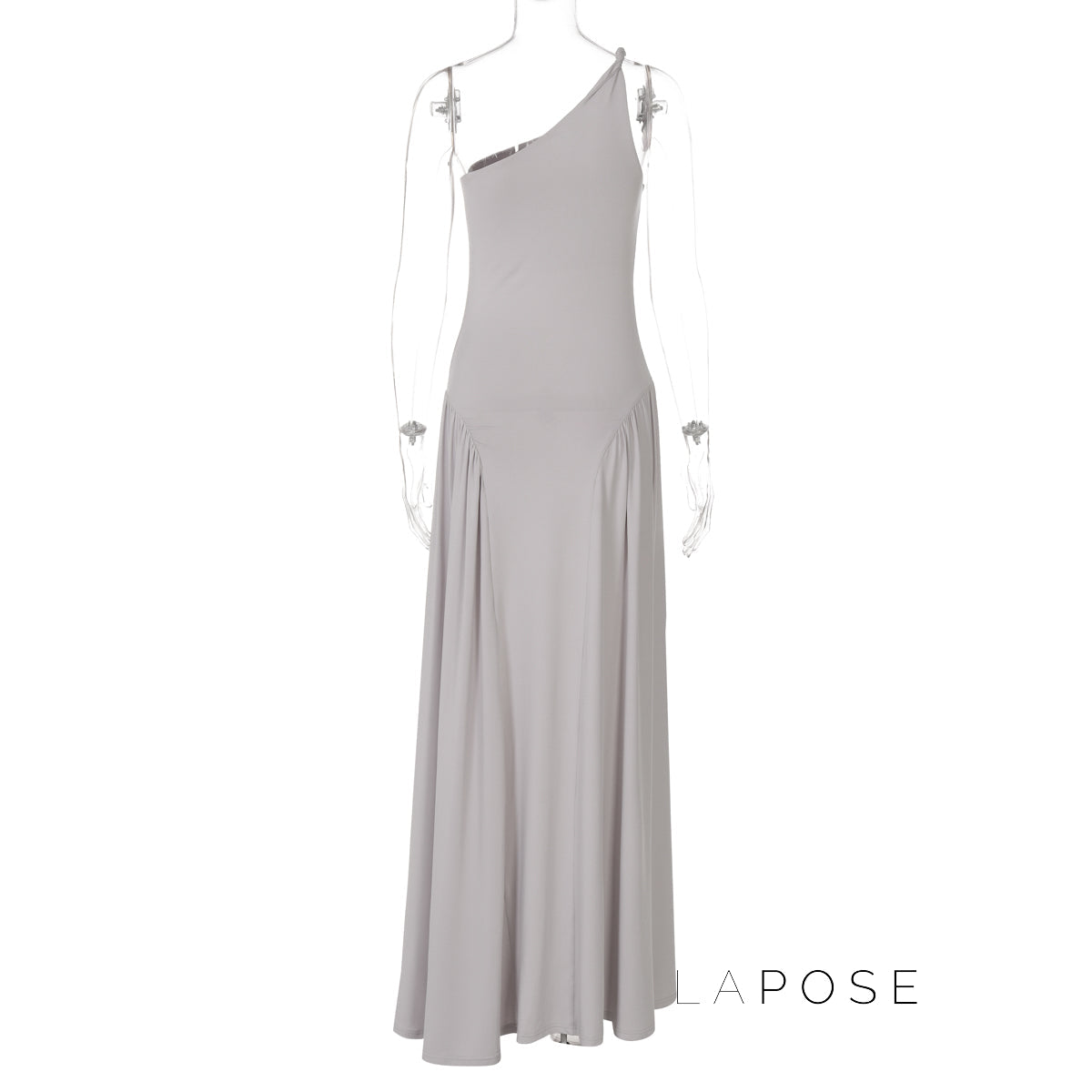 Kamoni One-shoulder Ruched Maxi Dress