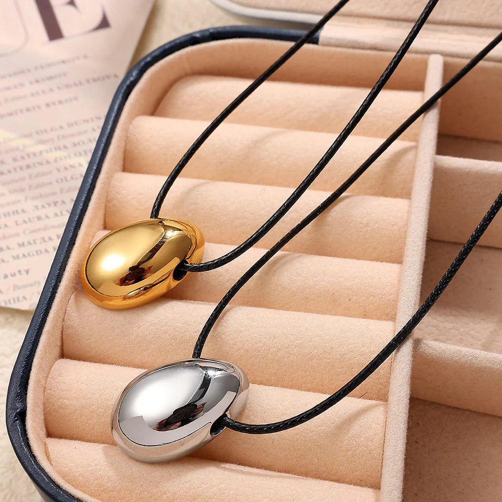 Brandy Pearl Drop Necklace