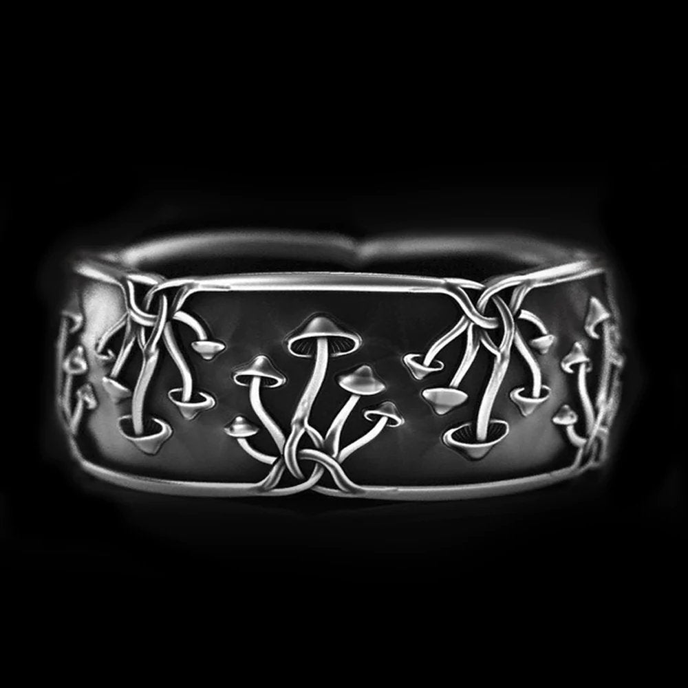 Mushroom Eternity Ring