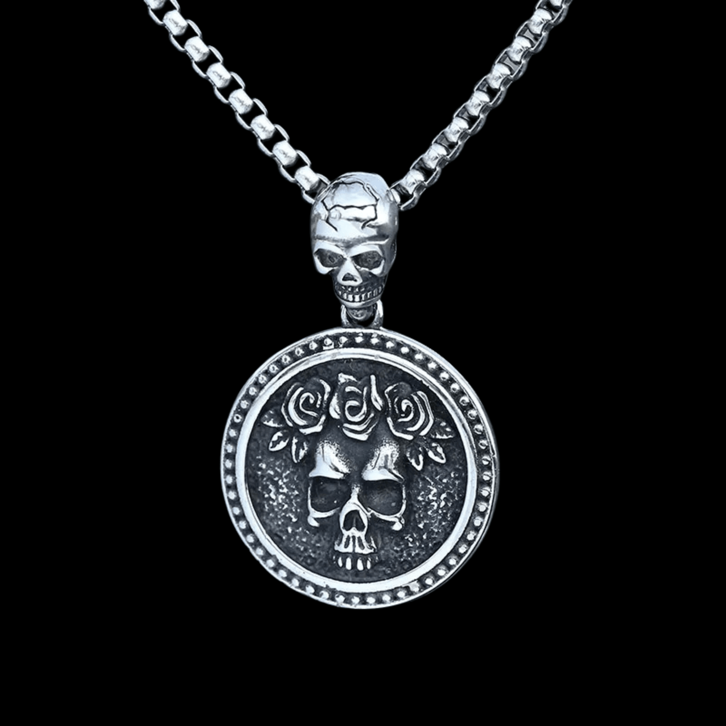 Skull of the Black Garden Pendant
