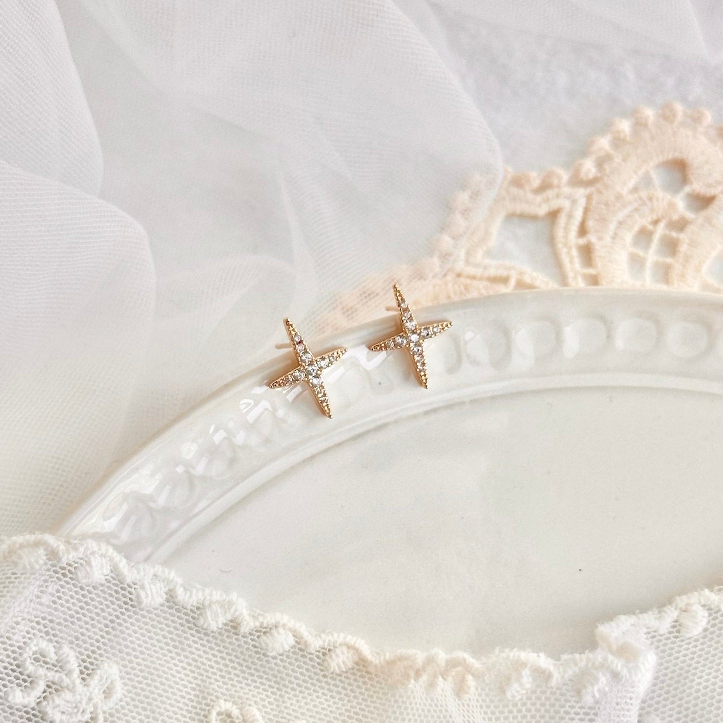 Sparkle Stud Earrings
