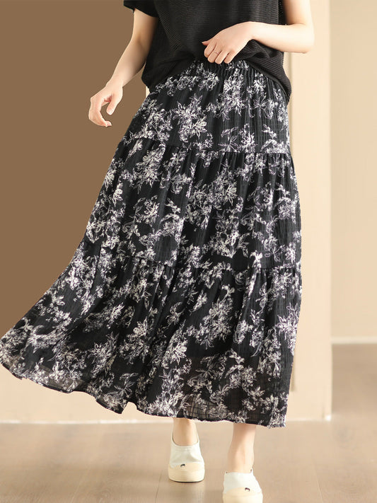 Summer Cotton Loose Skirt Cv1037