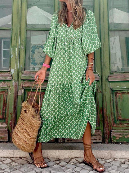 Breeze - Printed Maxi Dress