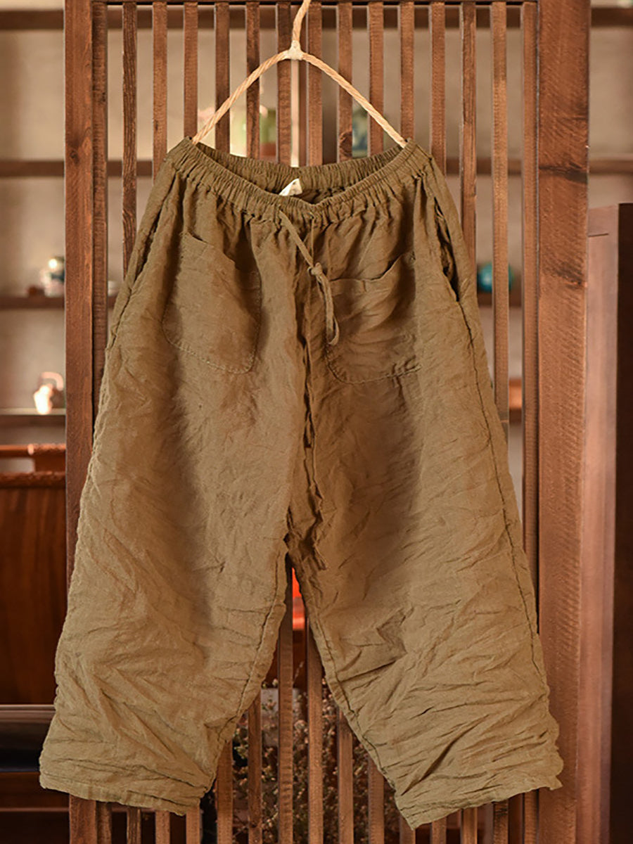 Summer Linen Harem Pants Oo1054