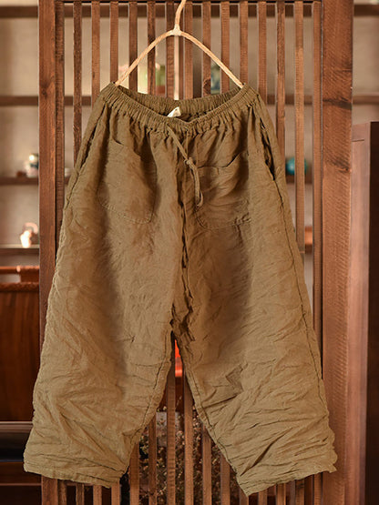 Summer Linen Harem Pants Oo1054