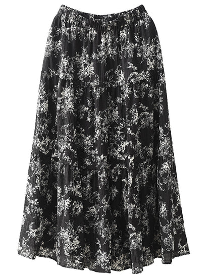 Summer Cotton Loose Skirt Bn1017