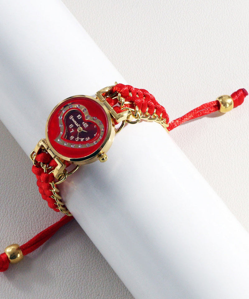 White Stainless Steel Alloy Zircon Quartz Movement Watches