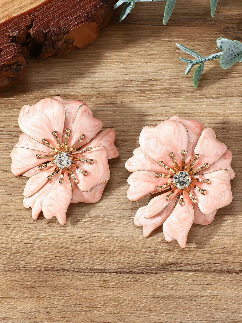 Flower Shape Earrings Accessories