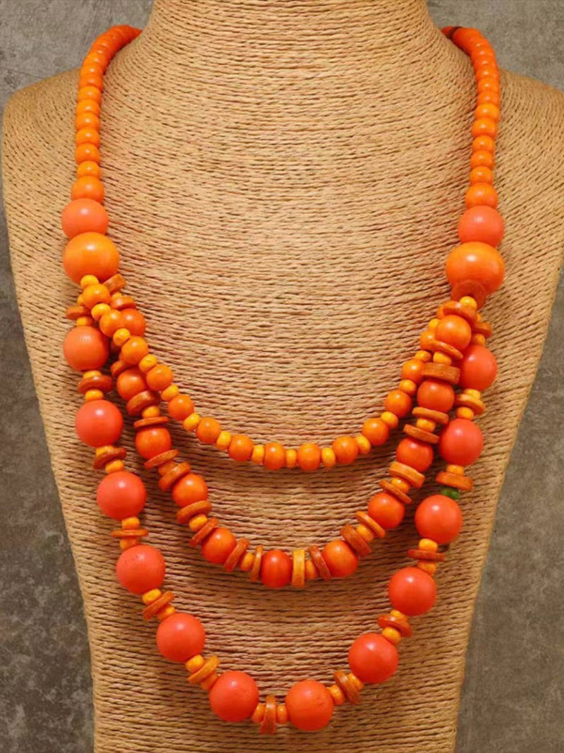 Beaded Long Necklace