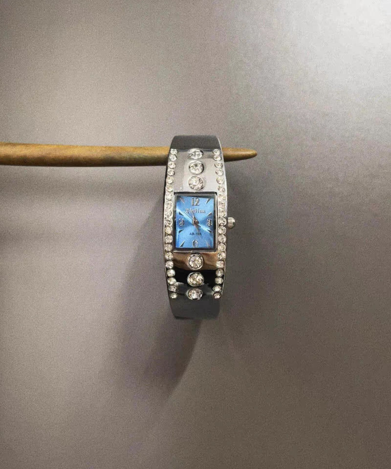 Handmade Purple Alloy Zircon Watches