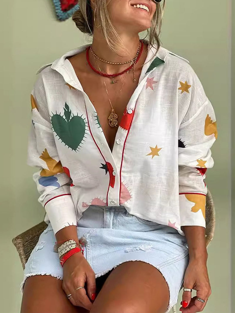 Heart Star Blouse