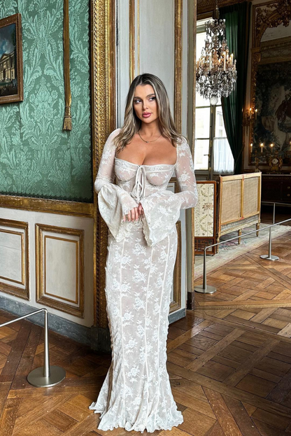Kiara | Lace Maxi Dress