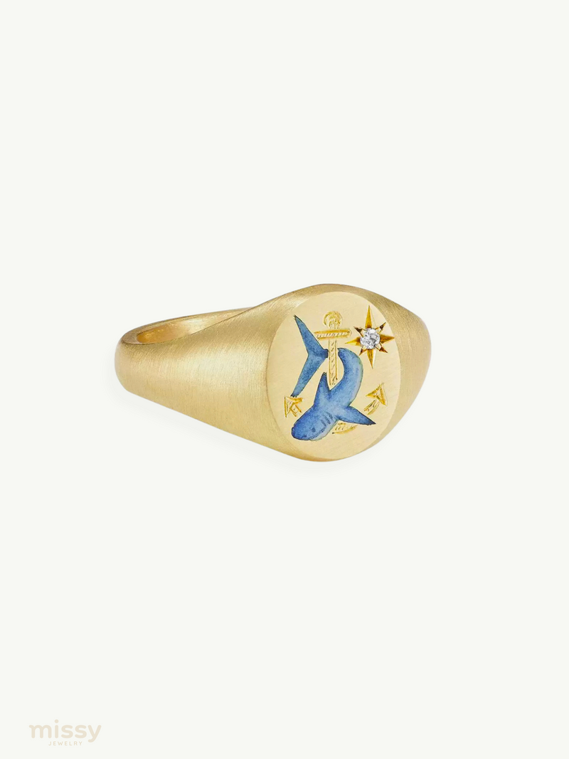 Annora Painted Adjustable Rings