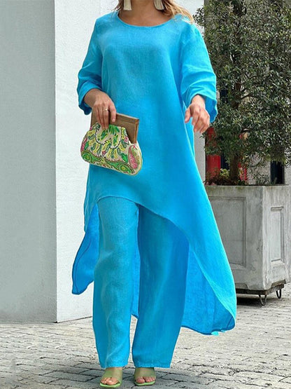 Long Sleeves Shirt and Pants Sets