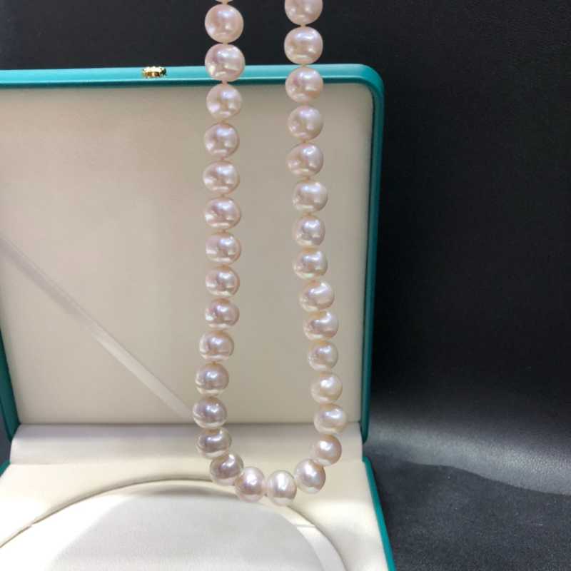 11-12mm Classic Aaa Grade Freshwater Pearl Necklace