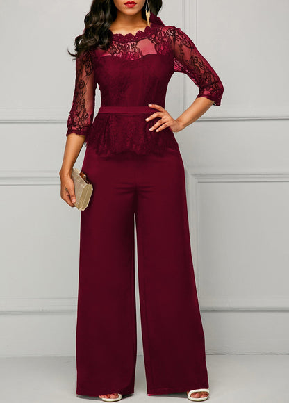 Summer Clothing Dunhuang Lace Jumpsuit
