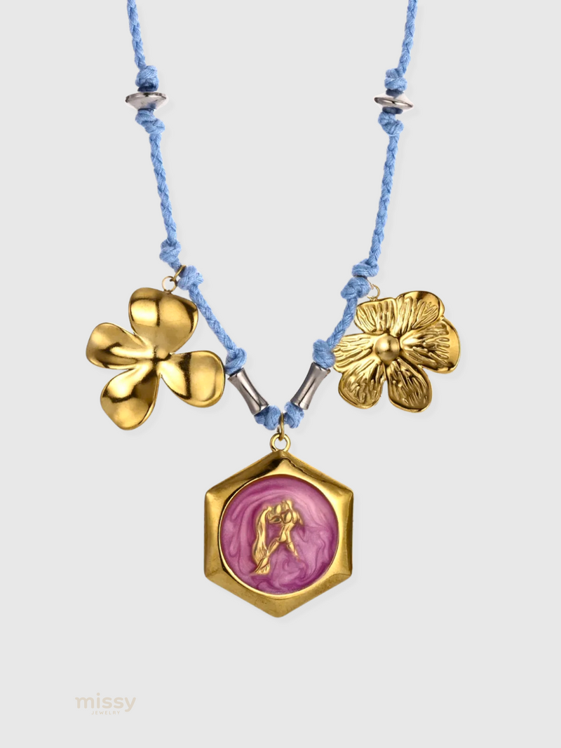 Cesia Zodiac Sign Charm Necklace