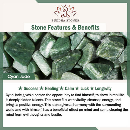 Buddha Stones Fengshui Pixiu Jade Protection Bracelet