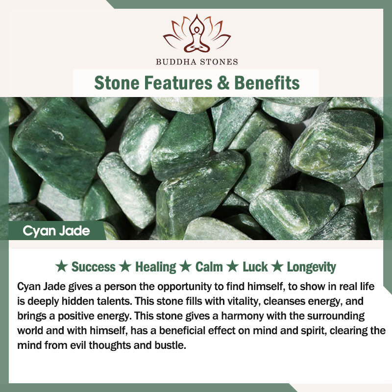 Buddha Stones Fengshui Pixiu Jade Protection Bracelet