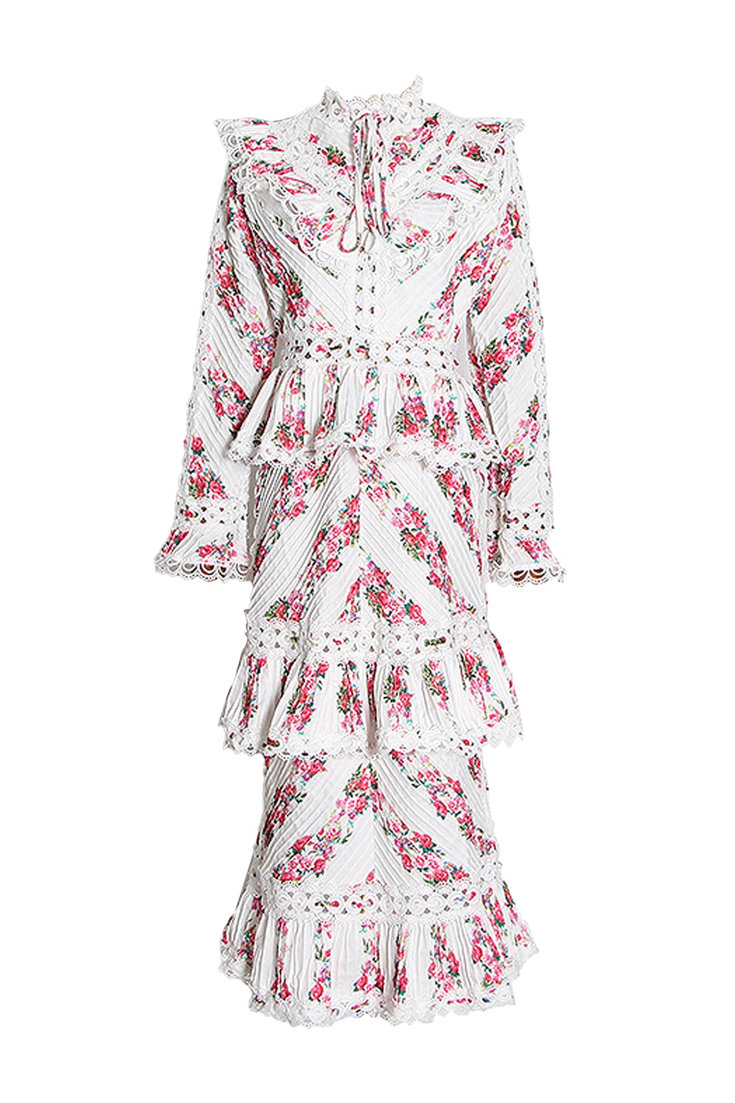 Morse Pink Midi Dress