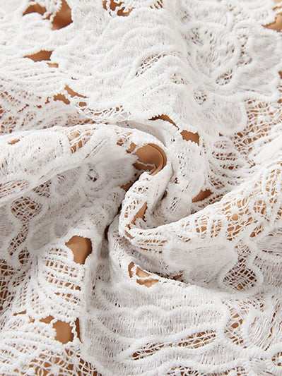 Embroidery Belted a Line Maxi Dress