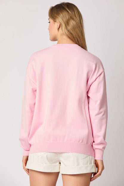 Autumn Winter Clothing Christmas Soldier Sequined Sweatshirt Top